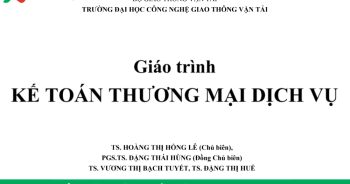giáo trình kế toán thương mại dịch vụ