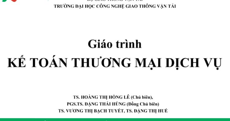 giáo trình kế toán thương mại dịch vụ