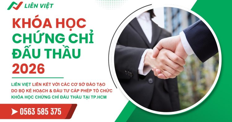 học chứng chỉ đấu thầu tại tphcm