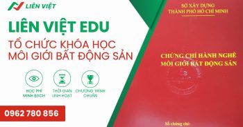 học chứng chỉ môi giới bất động sản TPHCM