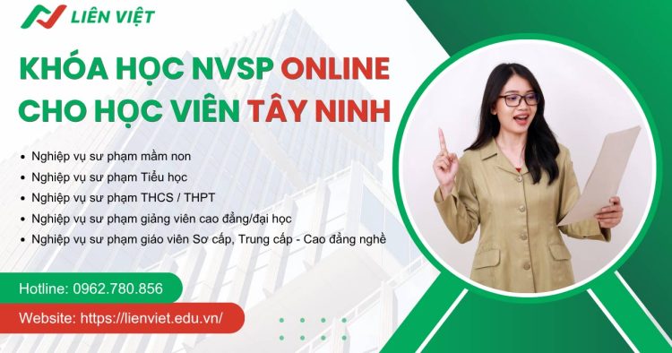 học nghiệp vụ sư phạm tại tây ninh