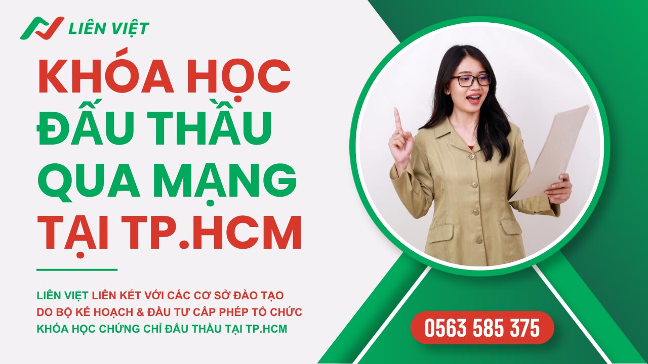 Khóa học đấu thầu qua mạng tại TPHCM