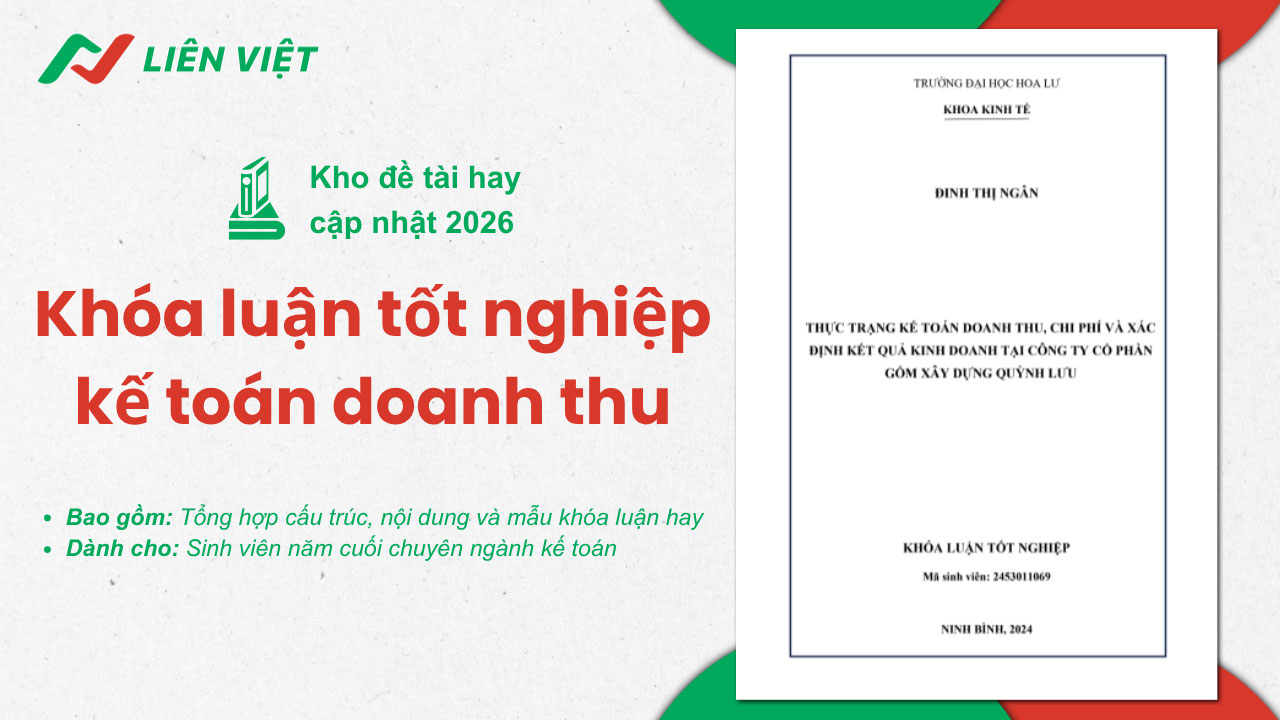 khóa luận tốt nghiệp kế toán doanh thu
