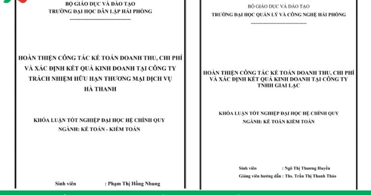 khóa luận tốt nghiệp kế toán doanh thu