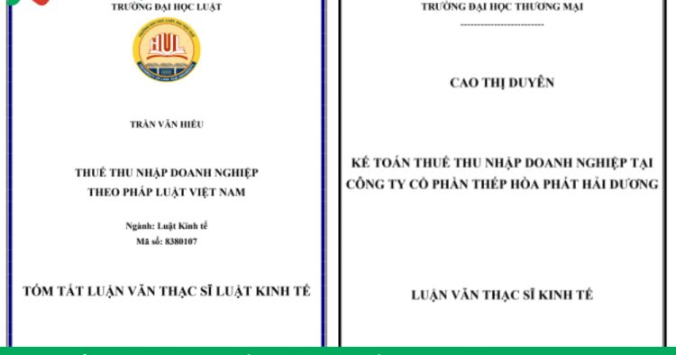 luận văn kế toán thuế thu nhập doanh nghiệp