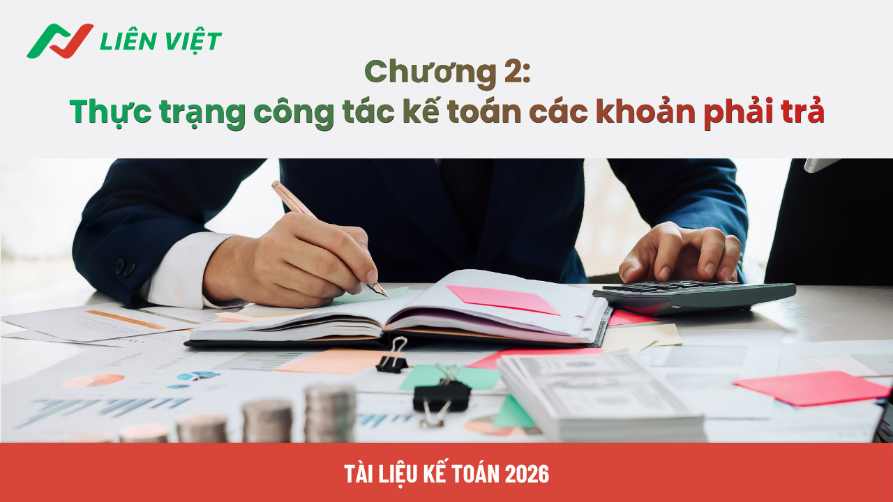 báo cáo thực tập Kế toán các khoản phải trả