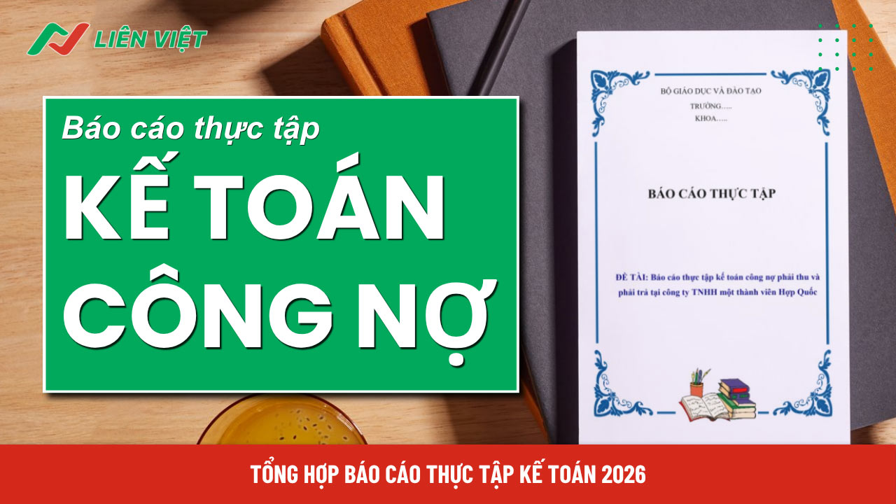 báo cáo thực tập Kế toán công nợ