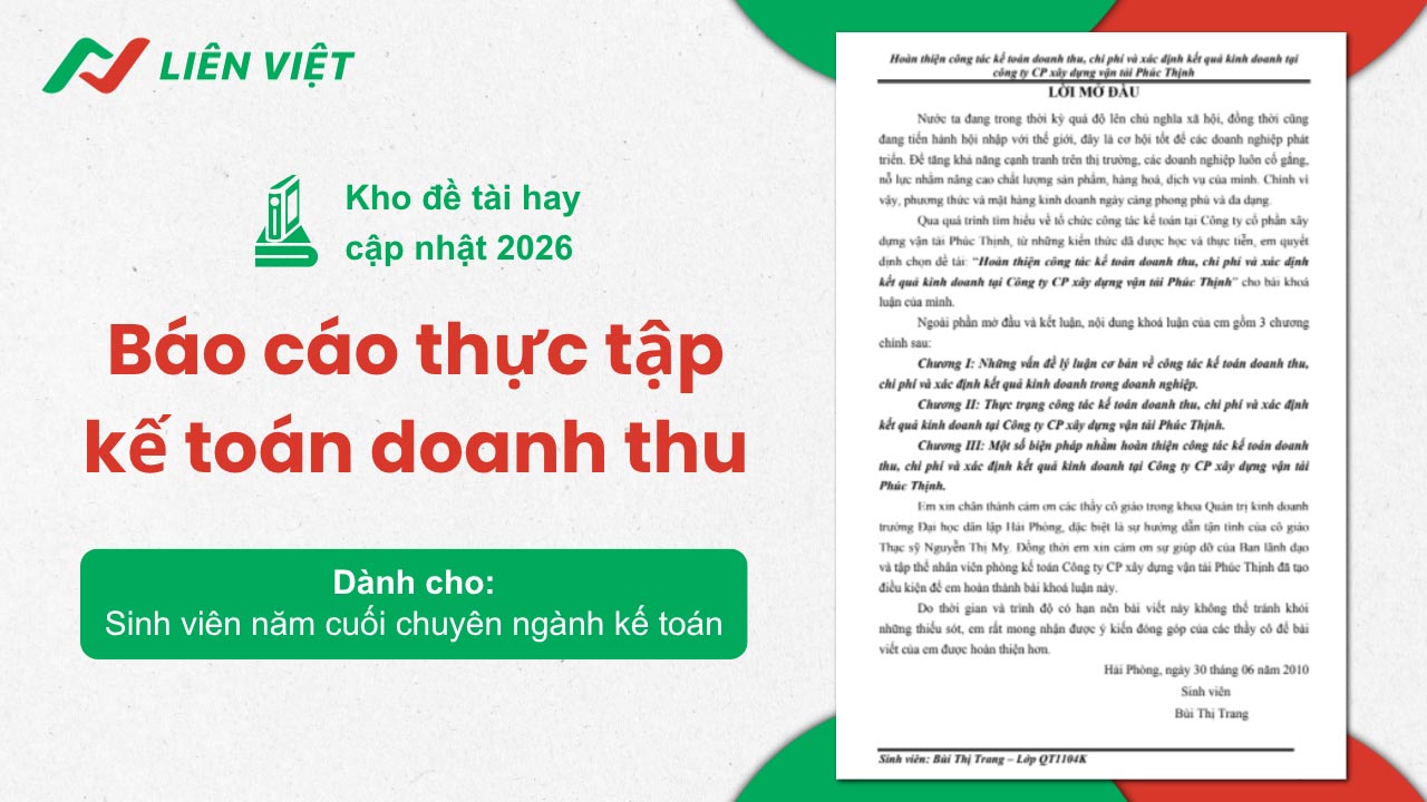báo cáo thực tập kế toán công ty xây dựng
