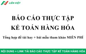 báo cáo thực tập kế toán hàng hóa