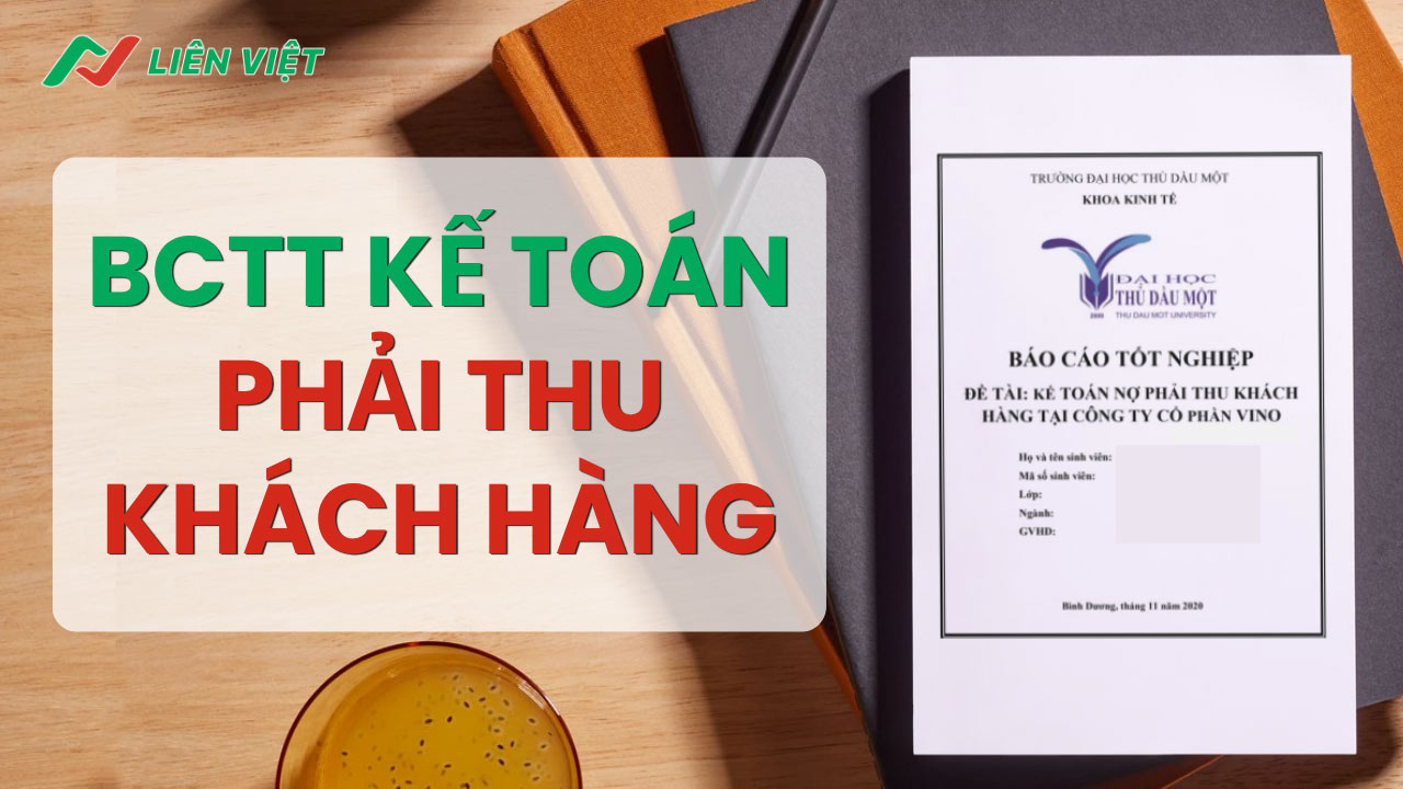 báo cáo thực tập kế toán phải thu khách hàng