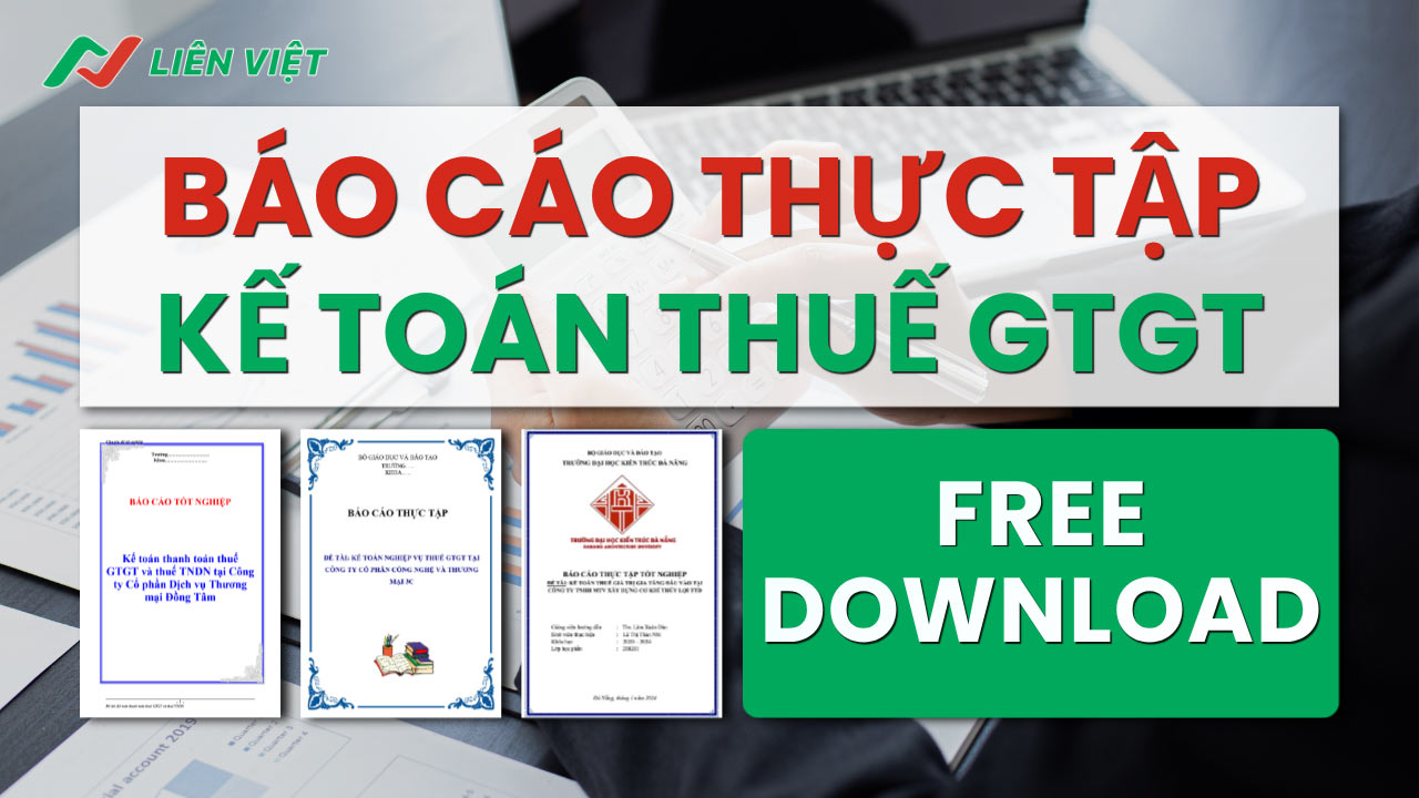 báo cáo thực tập kế toán thuế GTGT