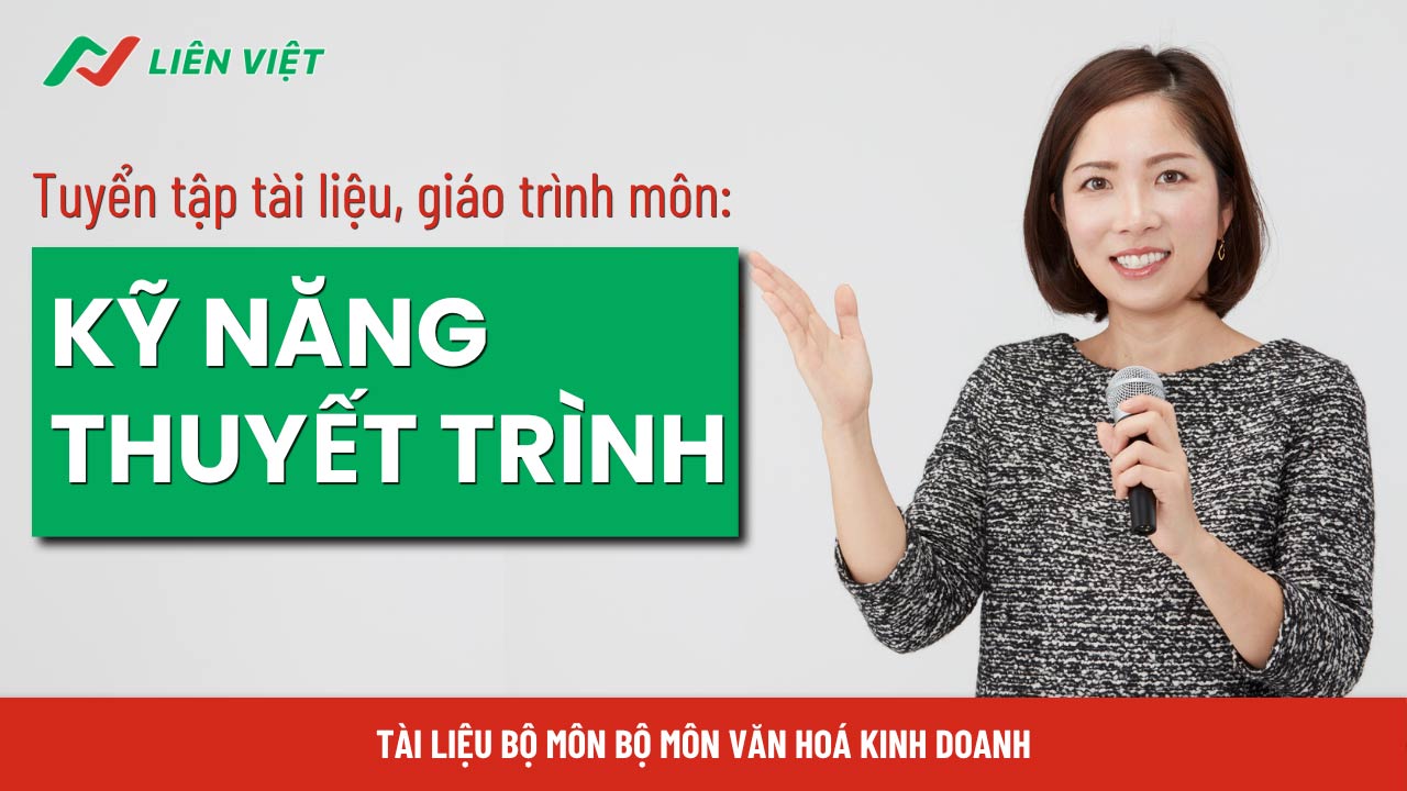 Tuyển tập sách, tài liệu Kỹ năng thuyết trình chất lượng - link tải miễn phí
