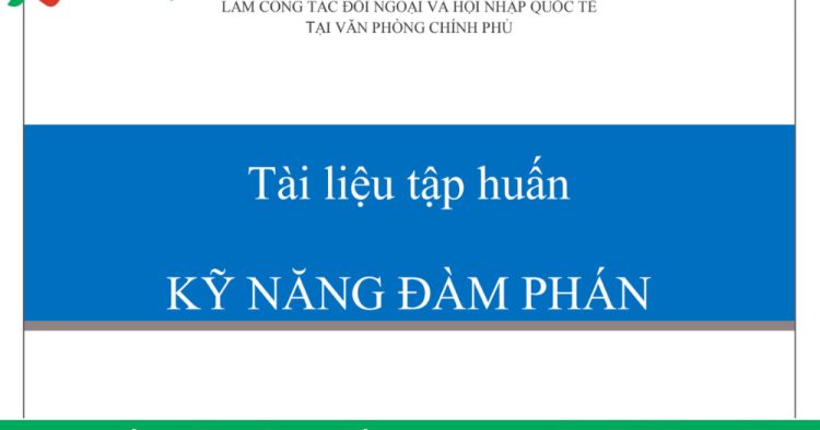 Link tải giáo trình Quản trị xung đột và đàm phán PDF