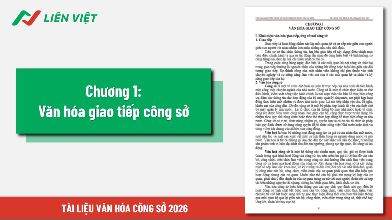 Chương 1 hệ thống các nguyên tắc hình thành văn hóa trong môi trường công sở