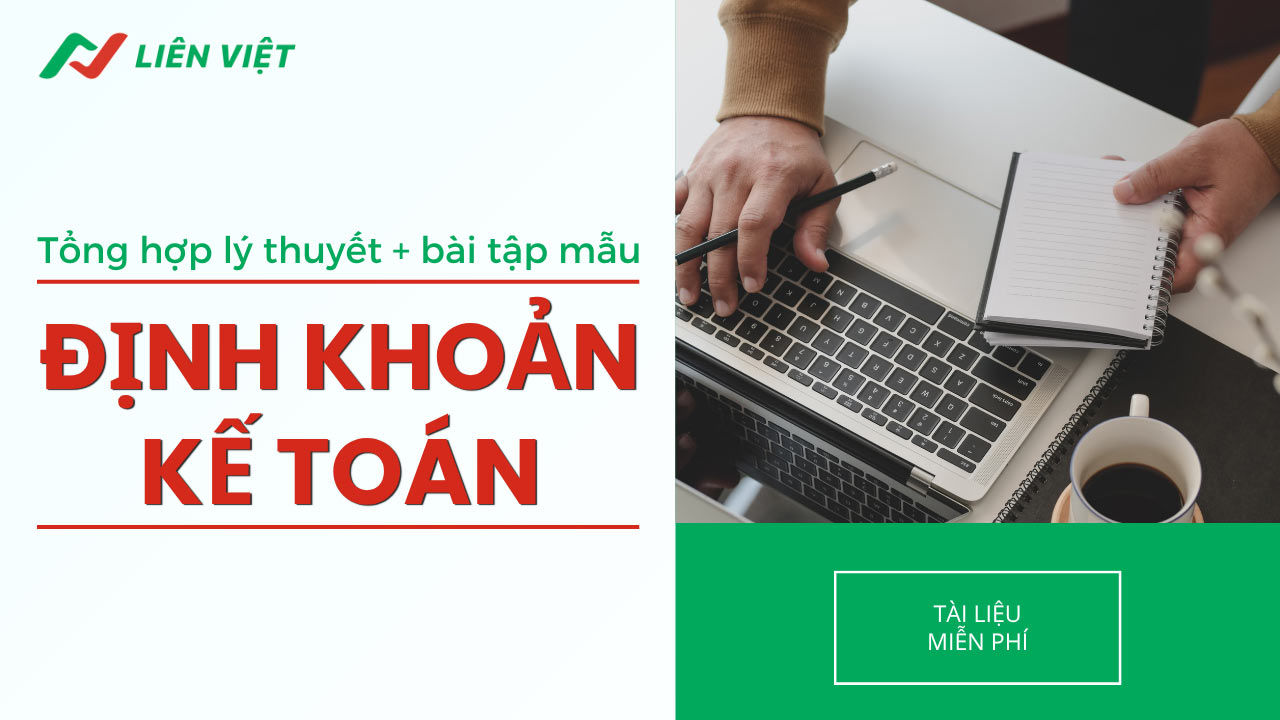 bài tập định khoản kế toán