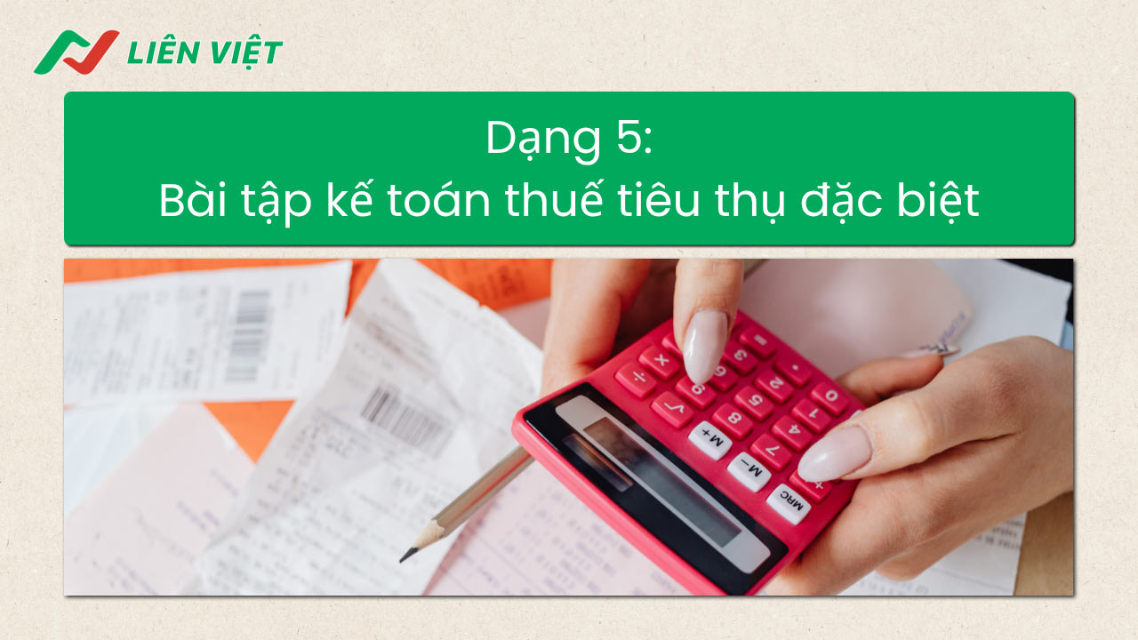 bài tập định khoản nguyên lý kế toán