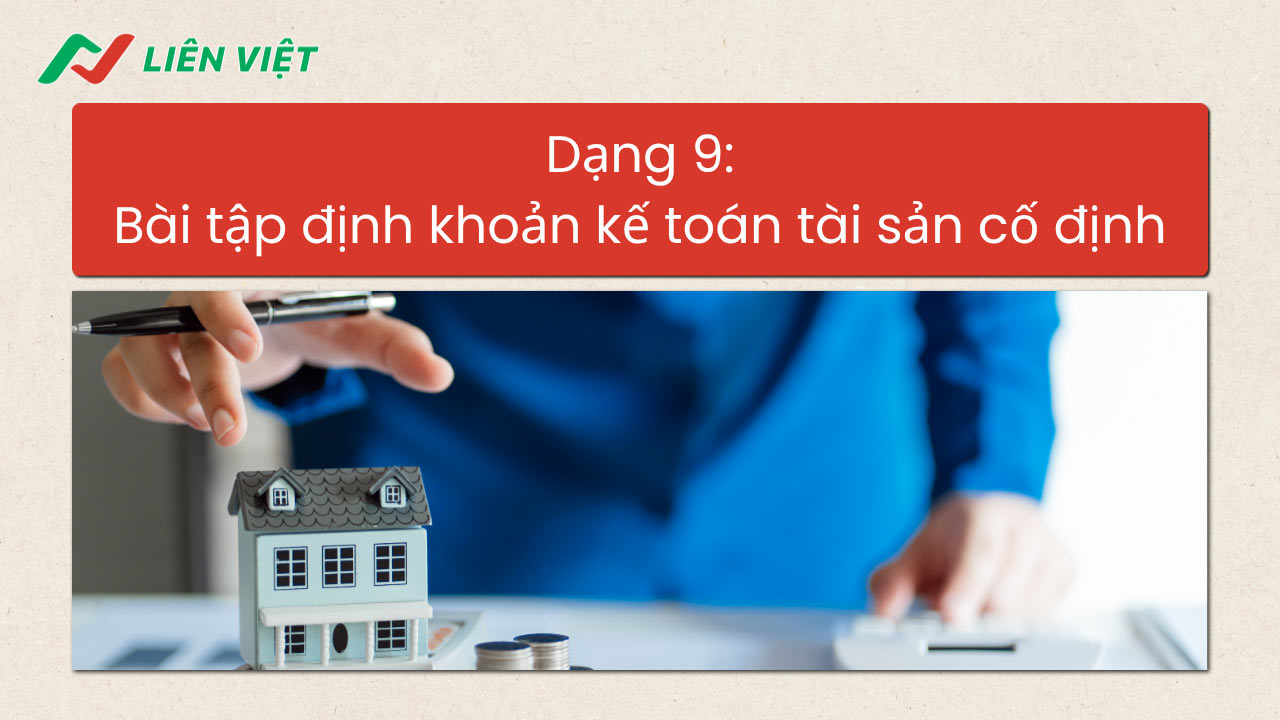 bài tập định khoản nguyên lý kế toán