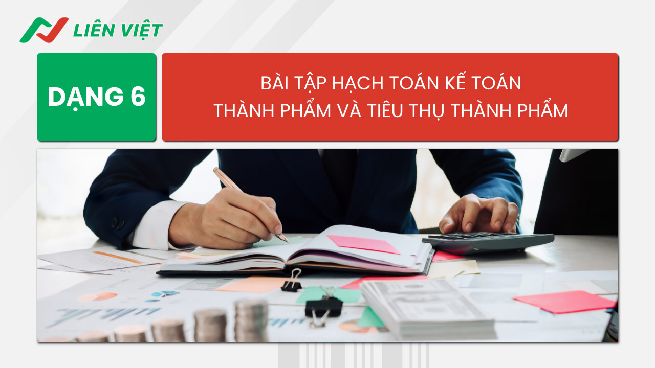 bài tập hạch toán kế toán