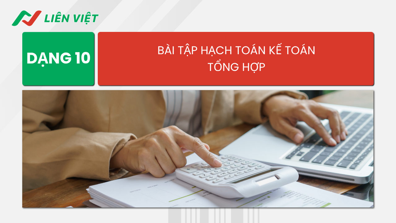 bài tập hạch toán kế toán
