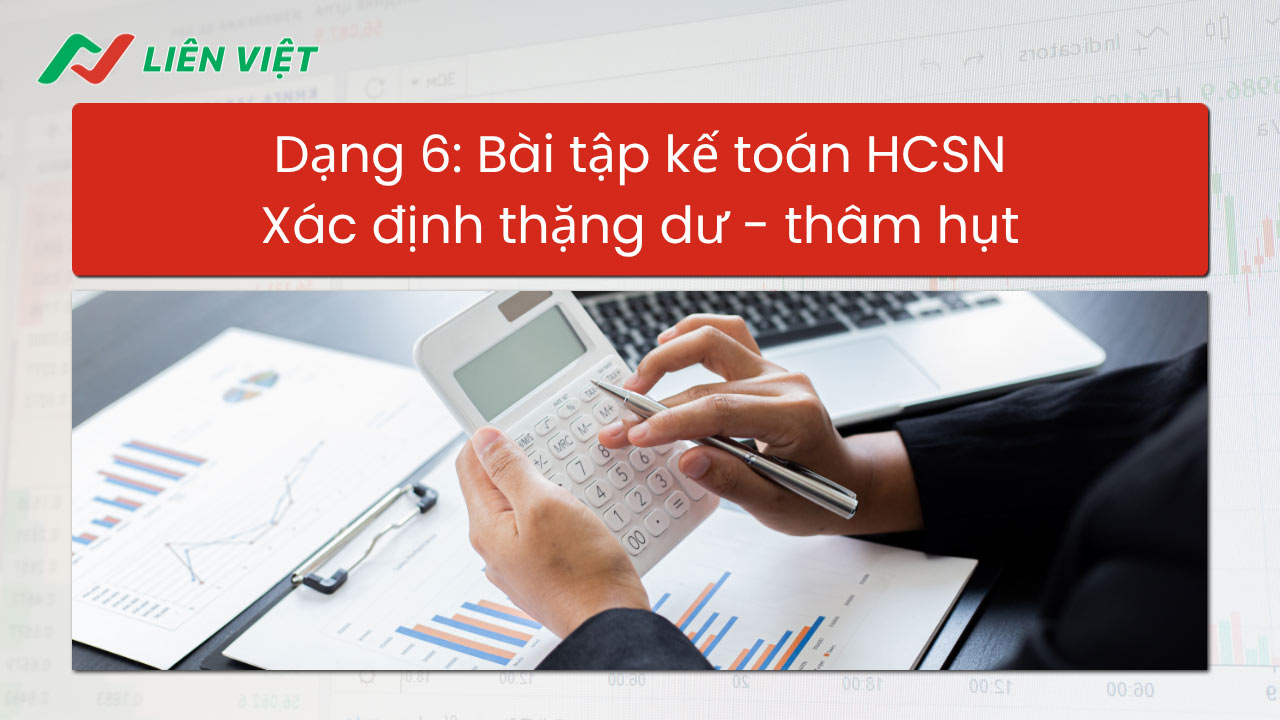 bài tập kế toán hành chính sự nghiệp