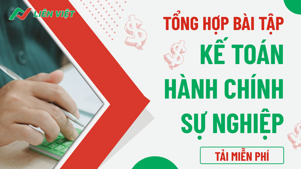 bài tập kế toán hành chính sự nghiệp