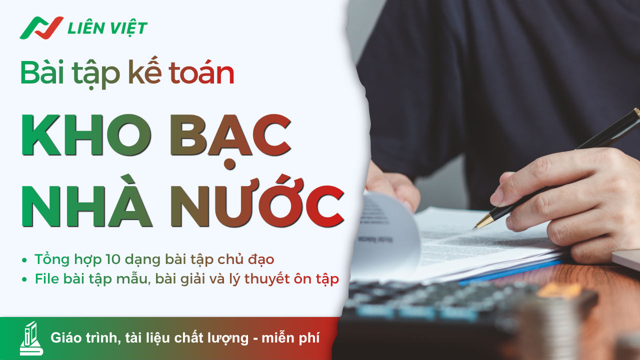 bài tập kế toán kho bạc nhà nước