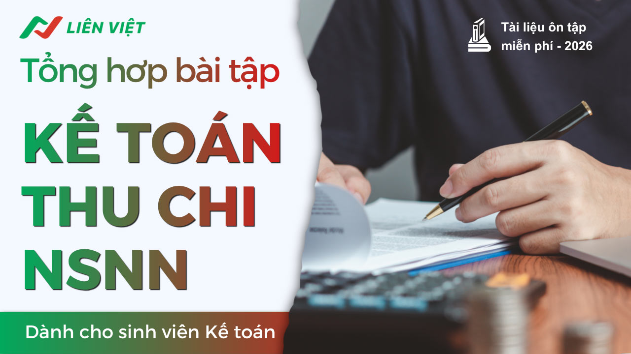 bài tập kế toán thu chi ngân sách nhà nước