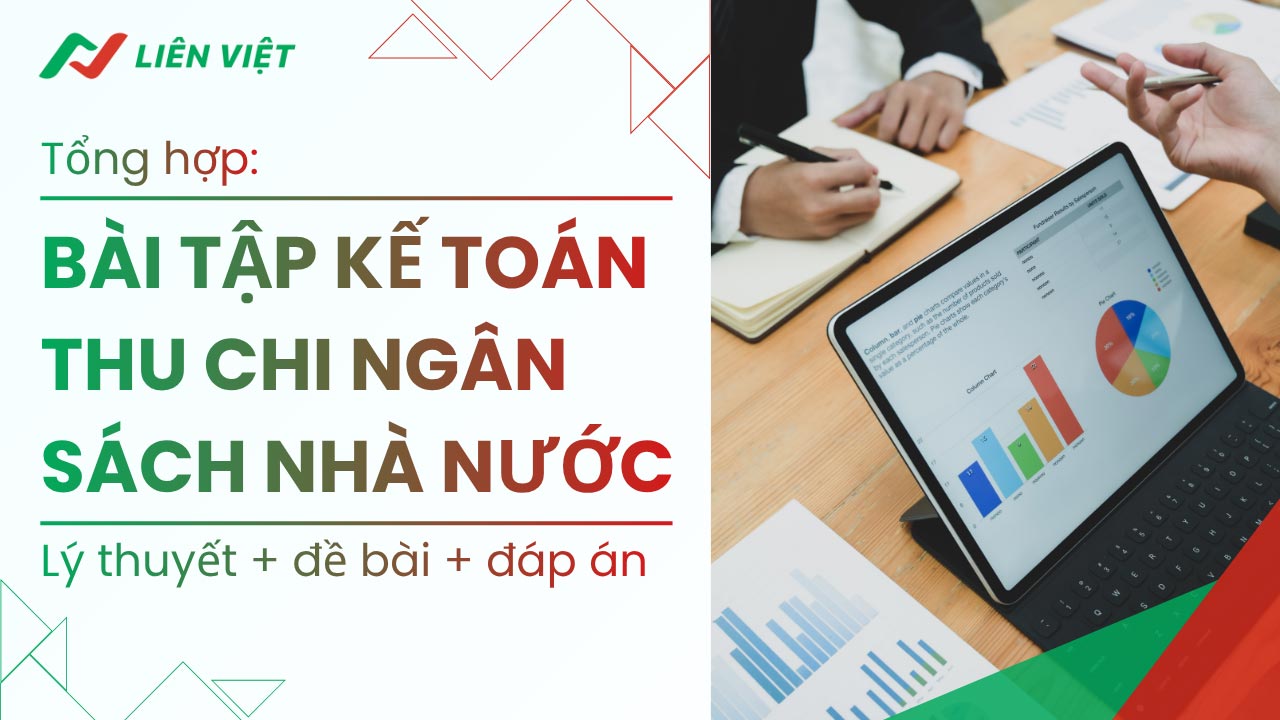 bài tập kế toán thu chi ngân sách nhà nước