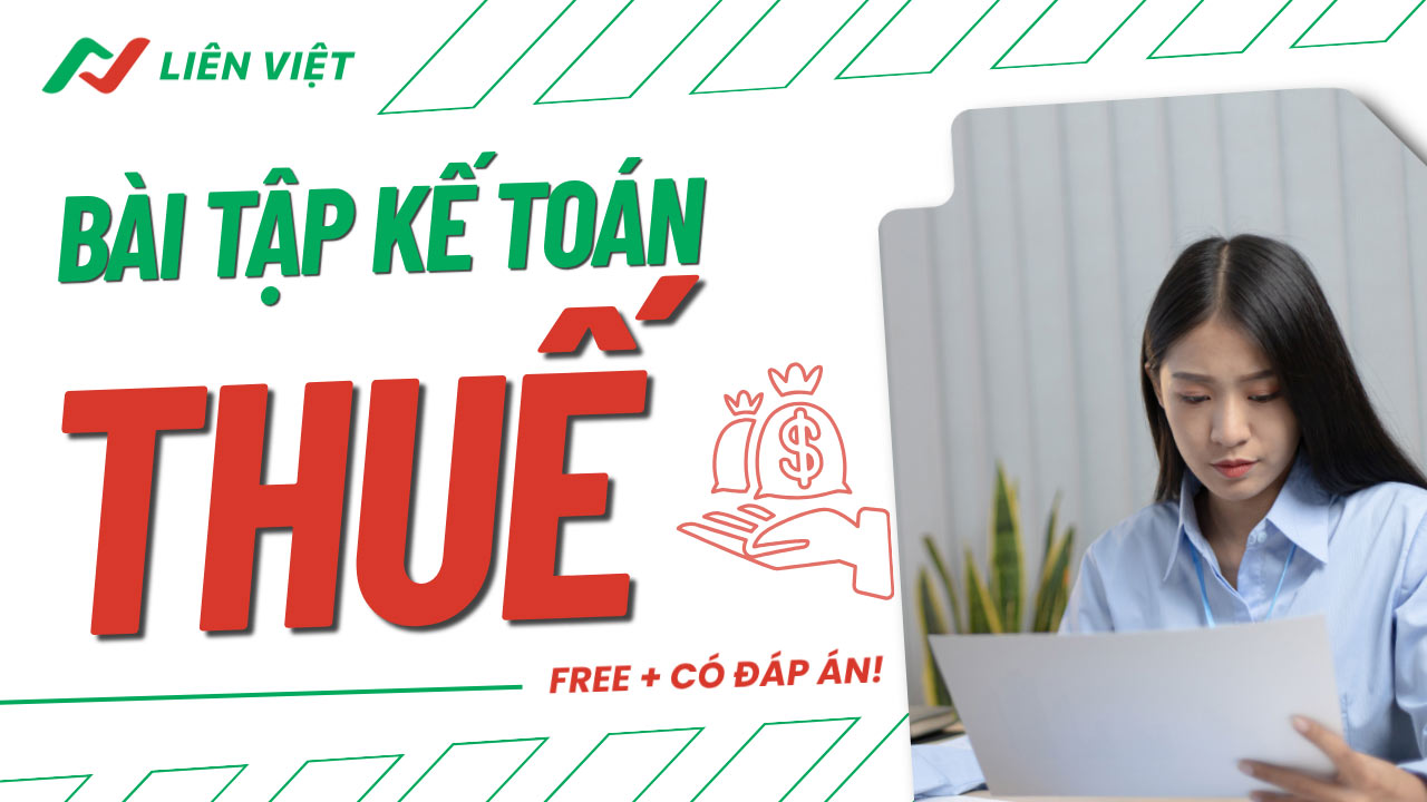 bài tập kế toán thuế