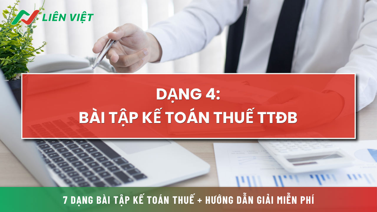 bài tập kế toán thuế