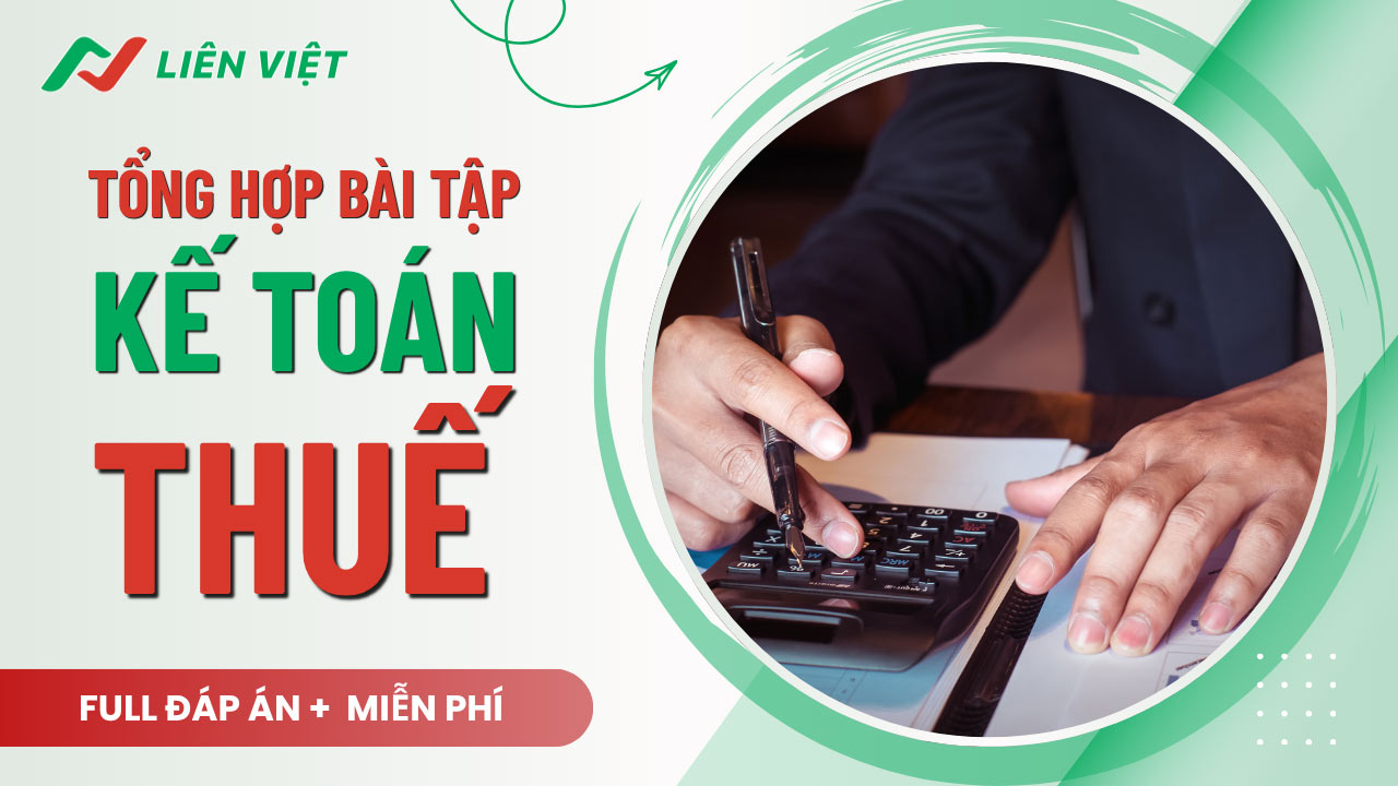 bài tập kế toán thuế