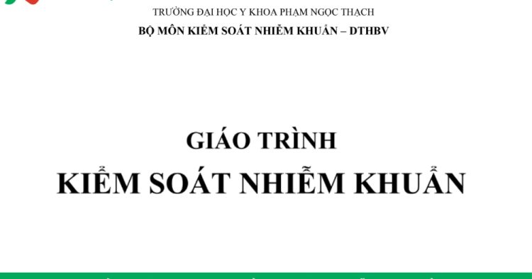 giáo trình Kiểm soát nhiễm khuẩn PDF