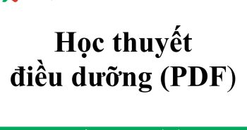 Học thuyết điều dưỡng PDF