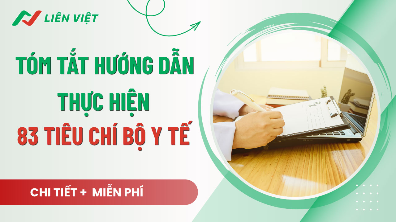 Hướng dẫn thực hiện 83 tiêu chí Bộ Y tế