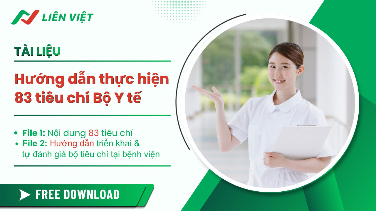 Hướng dẫn thực hiện 83 tiêu chí Bộ Y tế
