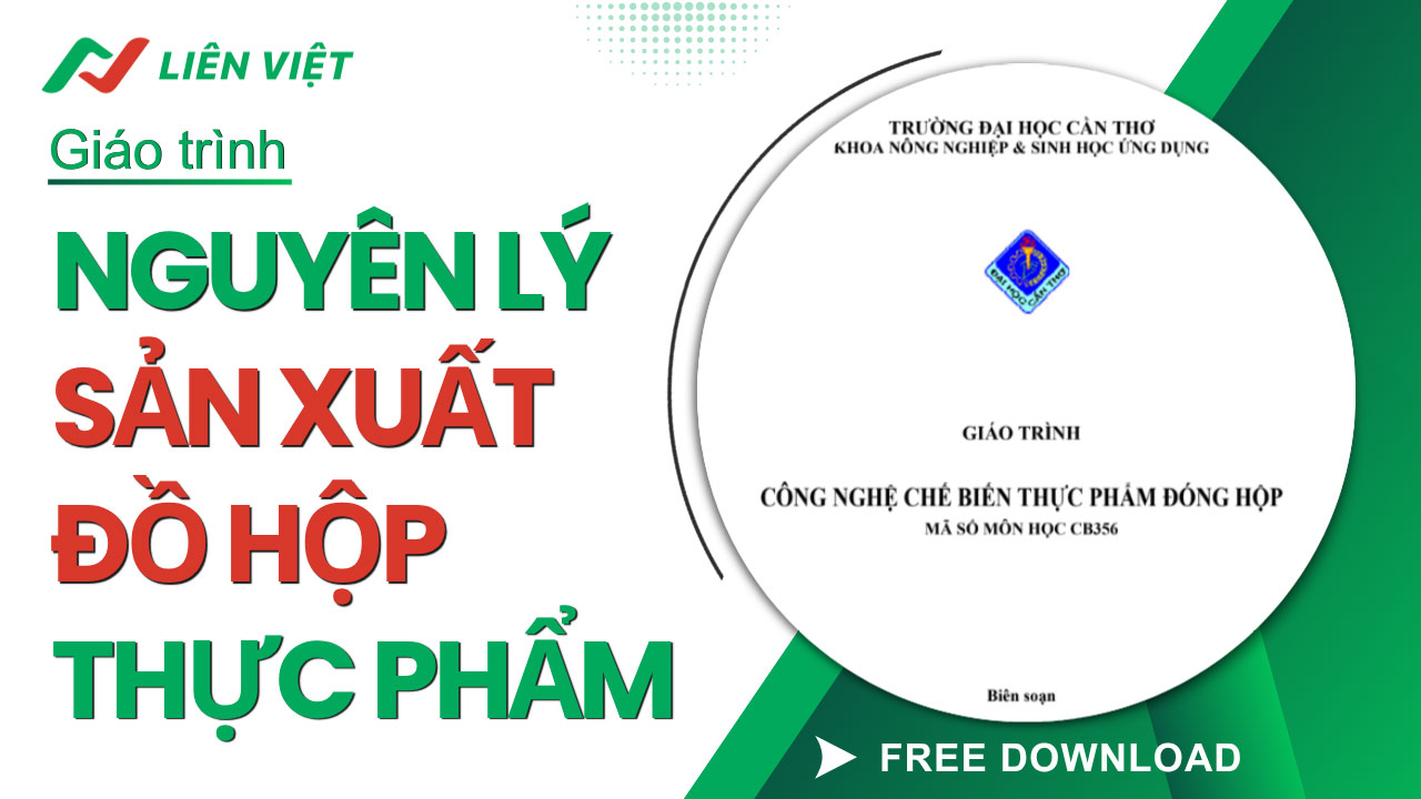 Nguyên lý sản xuất đồ hộp thực phẩm PDF