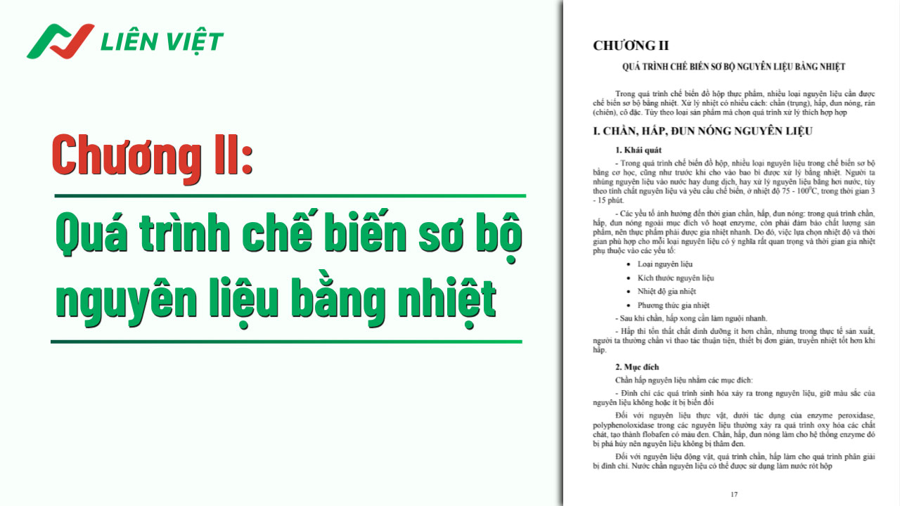 Nguyên lý sản xuất đồ hộp thực phẩm PDF