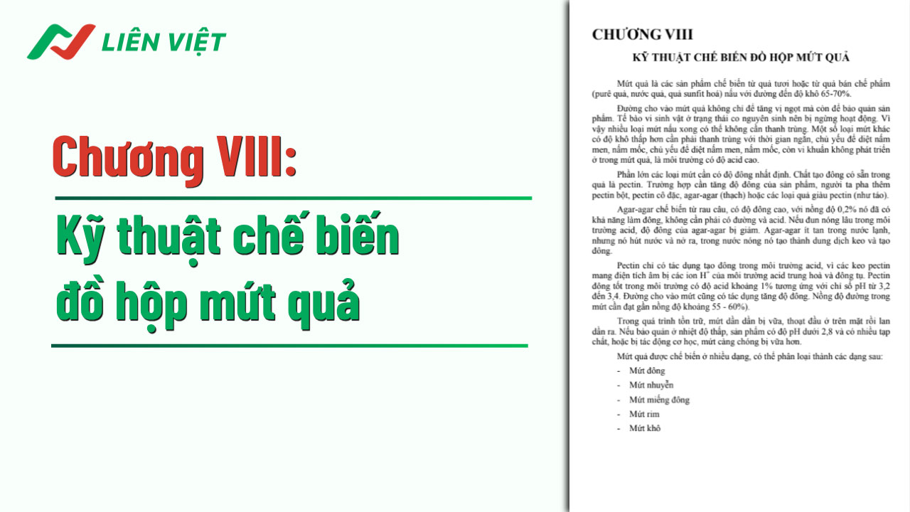 Nguyên lý sản xuất đồ hộp thực phẩm PDF