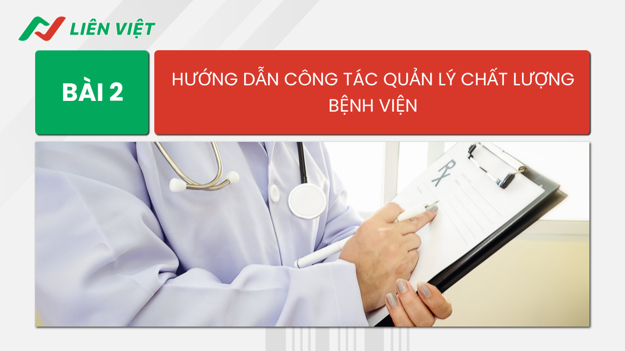 quản lý chất lượng bệnh viện PDF