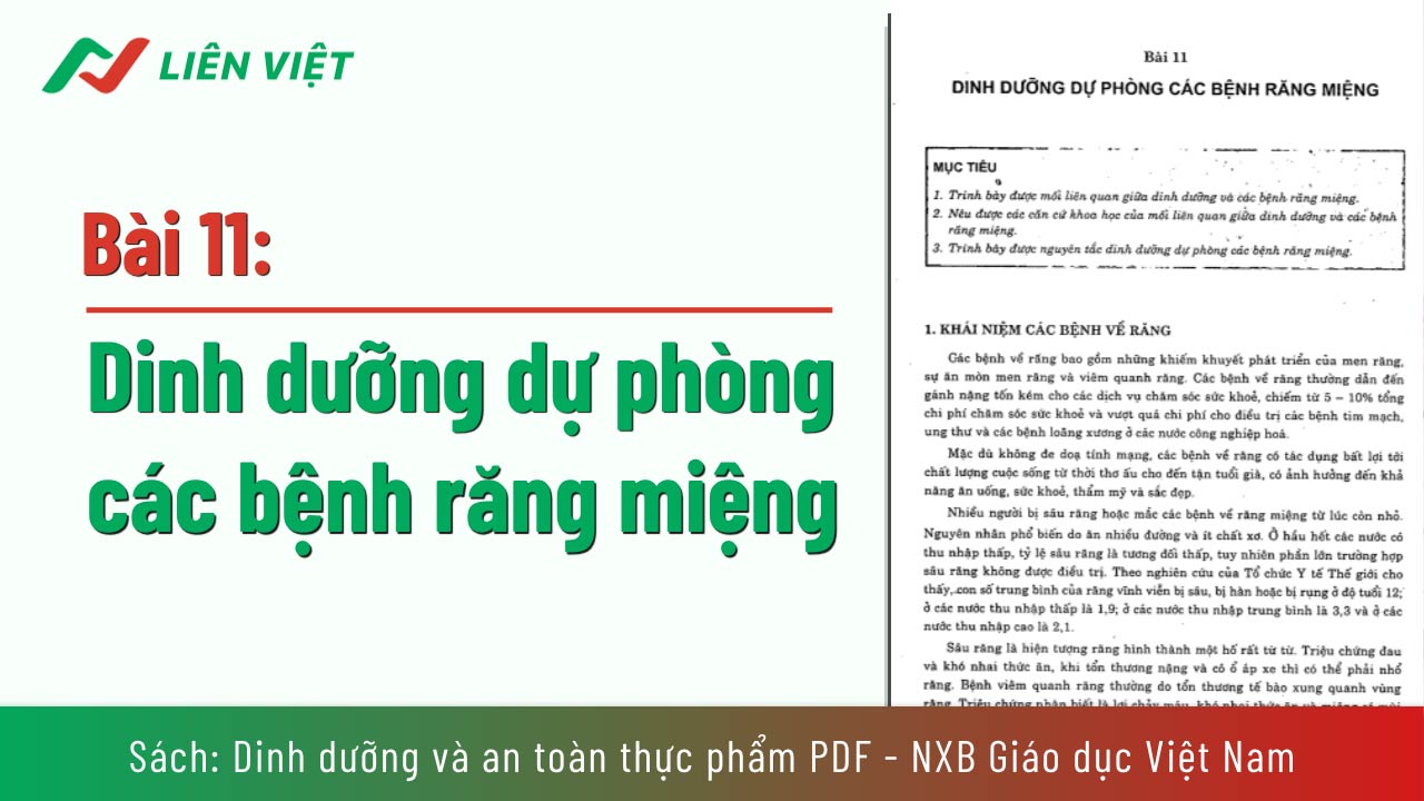 sách Dinh dưỡng và an toàn thực phẩm PDF